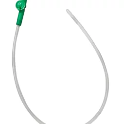 Suction catheter with thumb control