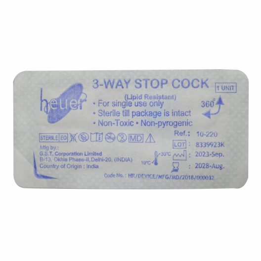 3 Way Stop Standard Lipid Resistance 1