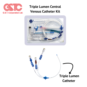 Central Venous Catheter Triple Lumen